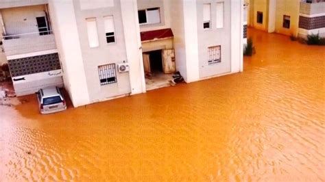 Flooding in eastern Libya after weekend storm leaves 2,000 people feared dead, prime minister says